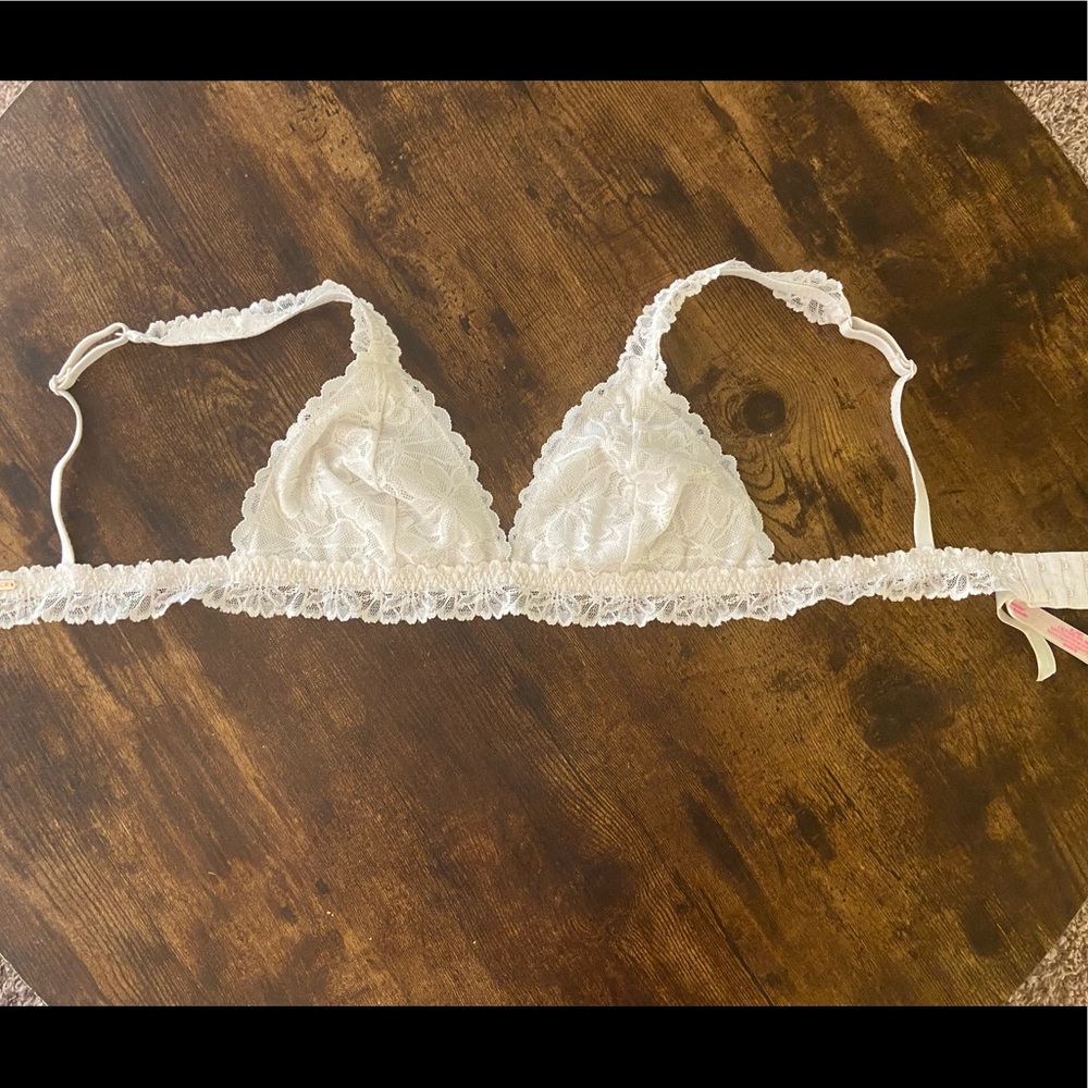 Cute, dainty PINK VS bralette. NWOT.